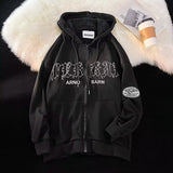 Plataz And Autumn Design Feel Cardigan Hoodie Hoodie Men In Hong Kong Style Small Design Feeling Coat Top DJPT