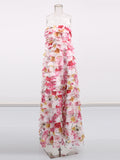 Plataz French Style Braid Dress 2025 New Female Summer Ears Folded Splicing Lotus Leaves Side Swing Dress