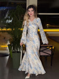 Plataz 2024 Gentle Wind-Scress Print Lady Style High-End Dress Dress