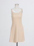 Plataz Temperament Style Dress 2025 Summer New Round-Neck Sleeveless Texture High-End Knitted Dress Woman