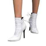 Plataz British New Color Leopard-Print Headed Knight Boots Fine High Heel Boots 40-48 Size High Quality Shoes