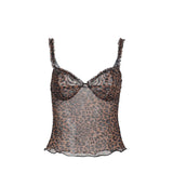 Plataz Sexy Leopard Print Sling Summer New Holiday Bottom Boob DJPT