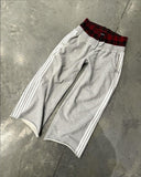 Plataz Simple Striped Casual Pants Men And Women Retro Harajuku Loose Straight DJPT