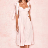 Plataz Dress French Holiday Dress Bareback Sexy Chiffon Dress Dress