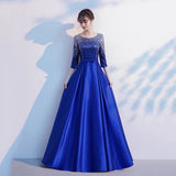 Plataz Choir Hostess Dress Dress New Recitation Stage Costume Competition Choir Performance Dress Dress