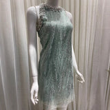 Plataz Summer New Chen Heavy Industry Drill Embroidery Birthday Party Small Dress Embellished With Sleeveless Lien Dress