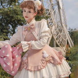 Plataz Design Magical Girl Op Lolita Dress Everyday Cute Lorita Sweet Dress 6621