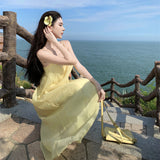 Plataz Dress Women's Summer Dress Senior Feeling Heavy Industry Nails Seaside Holiday Dress Thai Beach Dress