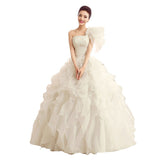 Plataz Color Yarn Wedding Dress Stage Solo Color Studio Costume Long Performance Costumes Ponpong Skirt Women's Summer