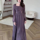 Plataz Spring Women's Dress Style Folded Temperament High-Waisted Skirt Woman HZ0628