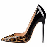 Plataz High-Heeled Shoes 2024 Leopard-Print Gradient High Heel Shoes Leopard-Print Women's Shoes Supply High Quality Shoes