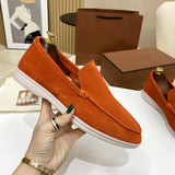 Plataz Women&Men's Leather Loafers Shoes Casual Shoes High Quality Shoes