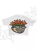 Plataz Vintage Men Cartoon H-Hang H-Hang PK T-Shirt American Kawai Long Dress Y2K Short Sleeves DJPT