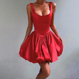 Plataz Autumn 2025 New Bag Ass Skirt Temperament Girded Buns DJPT