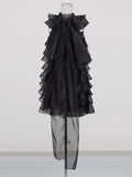 Plataz Fashion Retro Lotus Dress 2025 Summer New Sleeveless Lotus Leaf Edge Drift Led To High-End Feel Dress Woman