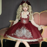 Plataz Jam Original Design Mystery Park Lolita Girl Lolita T-Shirt Dress Everyday Cute Set 7022