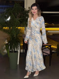 Plataz 2024 Gentle Wind-Scress Print Lady Style High-End Dress Dress