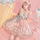 Plataz Teased Original Cloud Amusement Park Lolita Women's Dress Everyday Cute Lolita Sweet Dress 7283