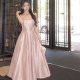 Plataz French Pink Fading Dress With Sling Dress Birthday Dress Big Swing Pony Dress Woman