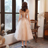 Plataz Evening Dress Female Maid Heben Style White Dress Small Fairy Banquet Temperament Bridesmaid Suit