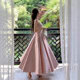 Plataz French Pink Fading Dress With Sling Dress Birthday Dress Big Swing Pony Dress Woman