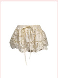 Plataz And Summer 2025 New Seaside Holiday Wind Small Comfortable South French Holiday Style White Short Shirt Shorts Set