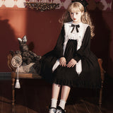 Plataz Design Hyol Cross Lolita Lolita Sweet Long-Sleeved Lolita Dress 6716