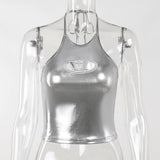 Plataz Knitted Hollow Hanging Waistcoat Summer New Women's Fashion Hottie Casual Body DJPT