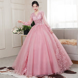 Plataz Yarn Wedding Dress Student Art Dress Stage Solo Fluffy Skirt Annual Meeting Presided Over The Evening Dress Long Performance Dress Woman
