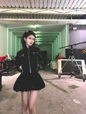 Plataz Luth's Same Temperament Beautiful Bright Film Backs And Skirts In The Autumn Of 2024 Zhuoya's Small Design Dress