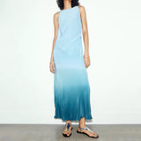 Plataz 2024 Sling Dress With Hairy Luxury Holiday Dress