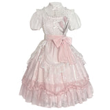 Plataz Design Flower With Poem Op Lolita Everyday Cute Lorita Sweet Dress 6734