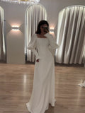 Plataz 2024 Autumn New Long Sleeves To The Waist Collar Long Dress Length
