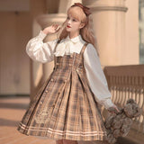Plataz Design Little Detective Dress Cloak Set Student Lolita6303