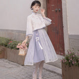 Plataz Design Widgush Chinese Style To Improve The Daily Hanfu Women's Elemental Dress Half Dress Spring And Autumn 8521