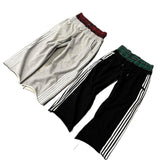 Plataz Simple Striped Casual Pants Men And Women Retro Harajuku Loose Straight DJPT