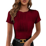 Plataz 2025 Summer OL T-Shirt Collage Long Sleeve Round-Necked Women's T-Shirt Agent DJPT