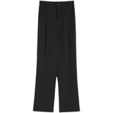 Plataz Suit Pants Women Spring And Autumn New Straight Loose Pendant High Waist Broad Leg Pants Hanging Summer Trousers Thin Trend DJPT