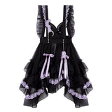 Plataz Teased Original Butterfly Orchid Loretta Girl Lolita Apron Dress Everyday Sweet Suit 9392