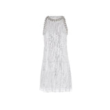 Plataz Summer New Chen Heavy Industry Drill Embroidery Birthday Party Small Dress Embellished With Sleeveless Lien Dress