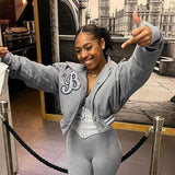 Plataz Casual Short Knit Print Long-Sleeved Baseball Uniform Women Summer Women Sexy Hot Tat Dress DJPT