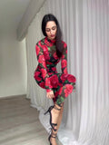 Plataz Floral Dress In The New Autumn Flower Print In 2025