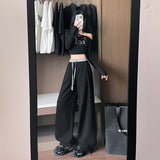 Plataz Popular Thin Pants Autumn New Color Trousers Women Loose Thin Leisure Loose Loose Trousers DJPT