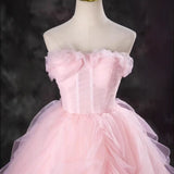 Plataz Breast-Wearing Fairy Adult Dress Dress Dress Light Wedding Dress Niche High-End Temperament French Super Fairy Vocal Art Test