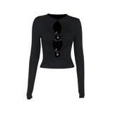 Plataz Autumn 2025 New Street Hottie Bongjie Metal Buckle Hollow Sexy Body DJPT