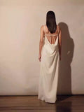 Plataz Women's Fashion V-Necked Sling Dress 2024 New Summer Loose Sleeveless Straight Temperament Holiday Dress