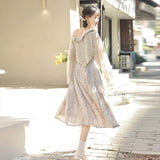 Plataz Design Chinese Style Improvement Chinese Elements Of Women's Coat Sling Skirt Suit 8952