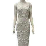 Plataz Tudted In The Middle Of The Waist Slinged Ribbon Dress Celeban Birthday Party Dinner Dress