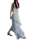 Plataz Pictures Of Super Fairy Beach Dress Women's Summer Sanya Seaside Holiday Dress Senior Sense Of Slings Long Skirt Travel To Wear