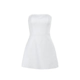 Plataz Autumn 2025 New Sexy Short Dress Famous Style Temperament Hot Diamond Chest Foundation Dress DJPT